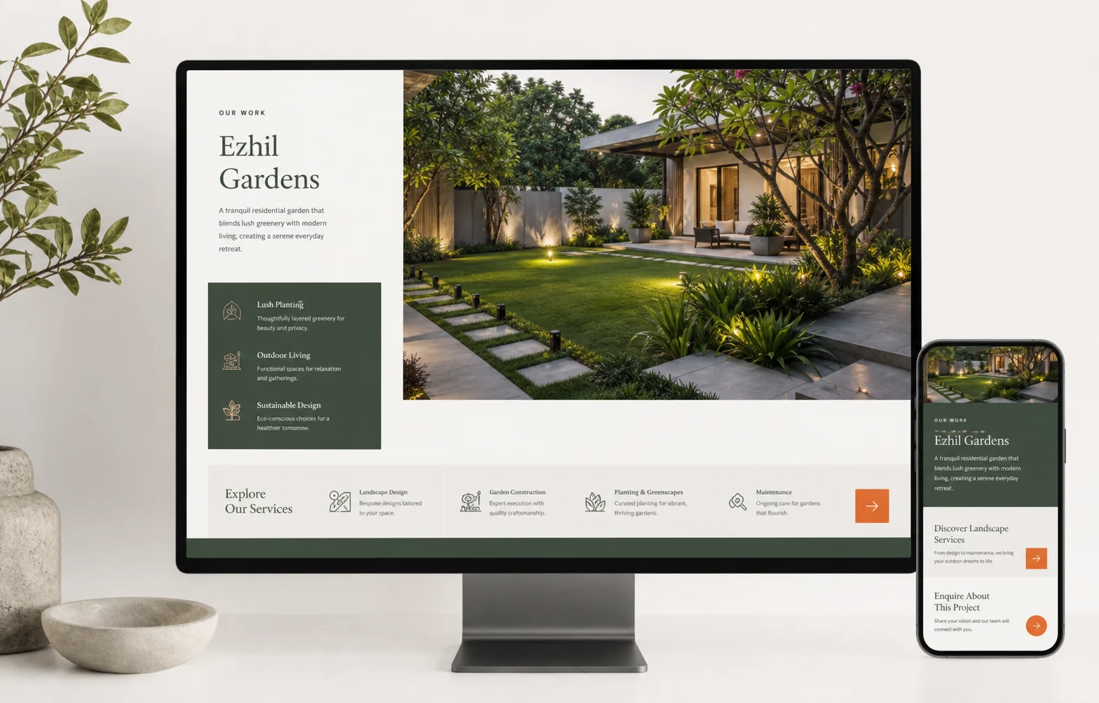 Concept presentation for Ezhil Gardens